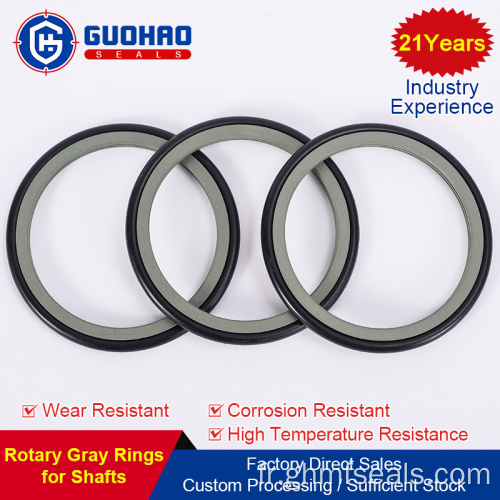 Anneaux gris rotatifs résistants à la corrosion de haute qualité